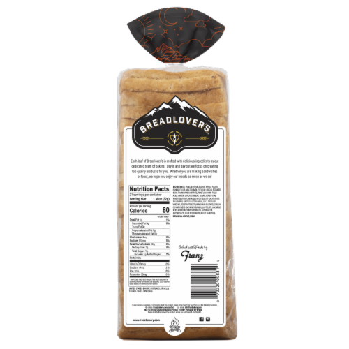 Bread Lover's™ Homestyle Cracked Wheat Bread Perspective: back