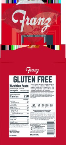 Franz® Gluten Free English Muffins Perspective: back