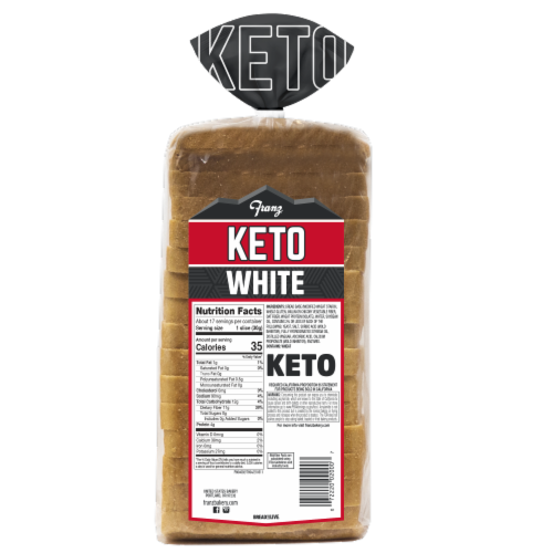 Franz® Keto White Bread Perspective: back