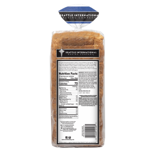 Seattle International Baking Company French Bread Perspective: back