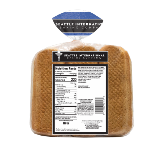 Seattle International Baking Company® French Hoagie Rolls Perspective: back