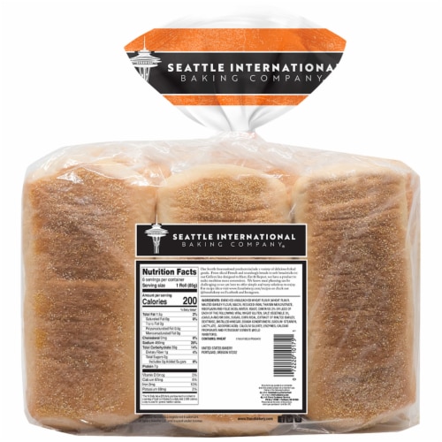 Seattle International Baking Company Solid Rolls Perspective: back