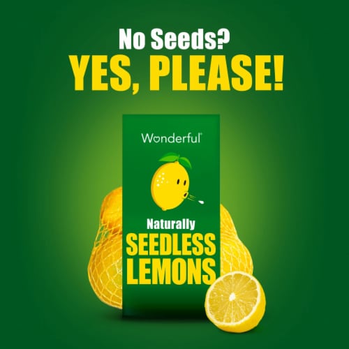 Wonderful Seedless Lemons 1lb Bag