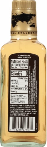 International Collection™ Champagne Wine Vinegar Perspective: back