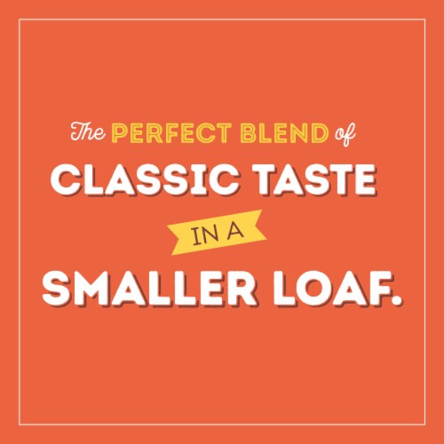 Nature's Own Homestyle White, Small Loaf Size, Sliced Homestyle White Bread, 12 oz Loaf Perspective: back