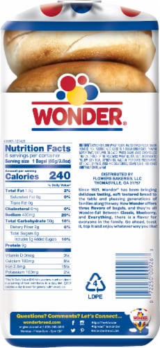 Wonder Classic Bagels Perspective: back