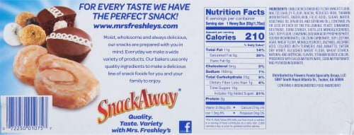Mrs. Freshley's® Glazed Honey Buns Perspective: back