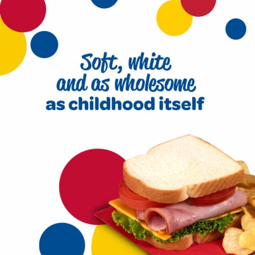 Wonder Bread Classic White Sliced Sandwich Bread Perspective: back