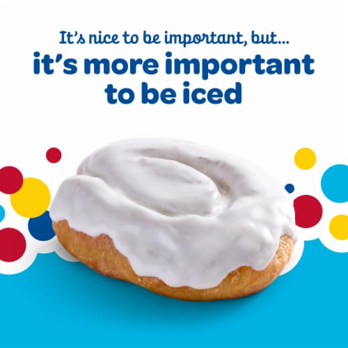 Wonder Iced Honey Buns, Individually Wrapped Iced Pastry Snacks Perspective: back