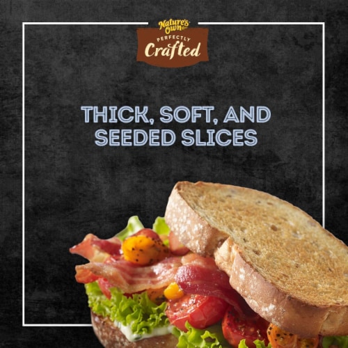 Nature’s Own Perfectly Crafted Multigrain Bread Thick Sliced Non-GMO Sandwich Bread