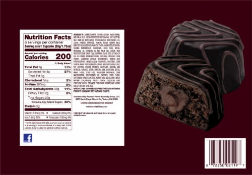 Mrs. Freshley's® Hershey's Triple Chocolate Cakes Perspective: back