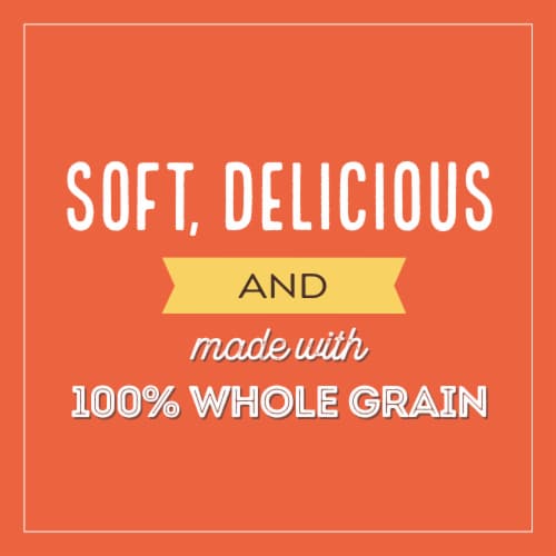 Nature's Own 100% Whole Grain Wheat Bread Perspective: back