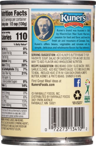 Kuner's Butter Beans Perspective: back