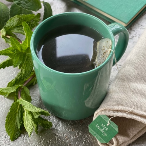 Bigelow® Mint Medley Herbal Tea Bags Perspective: back