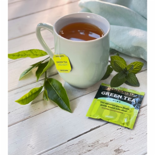 Bigelow® Green Tea with Mint Tea Bags Perspective: back
