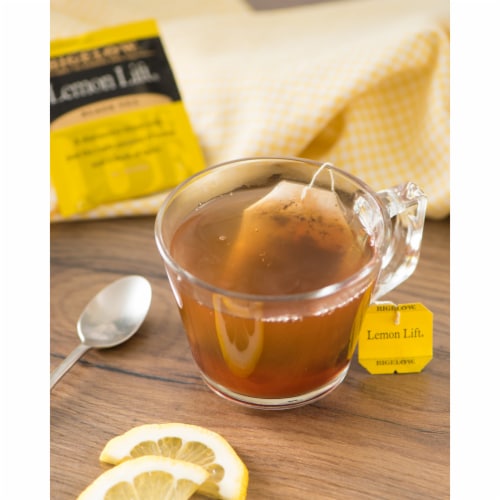 Bigelow® Lemon Lift Black Tea Bags Perspective: back