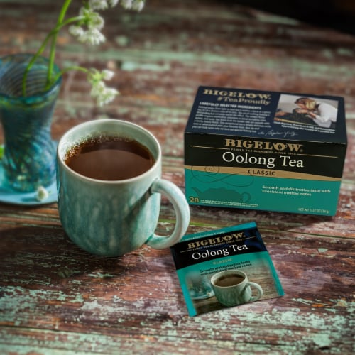 Bigelow® Oolong Tea Bags Perspective: back