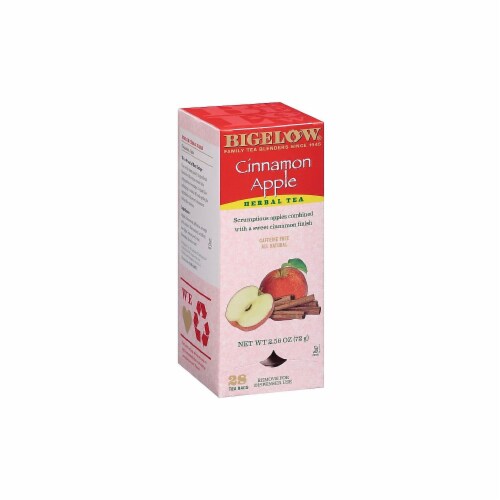 Apple Cinnamon Herbal Tea, 0.09 Tea Bag, 28/Box Apple Cinnamon Herbal Tea, 0.09 Tea Bag, 28/Box