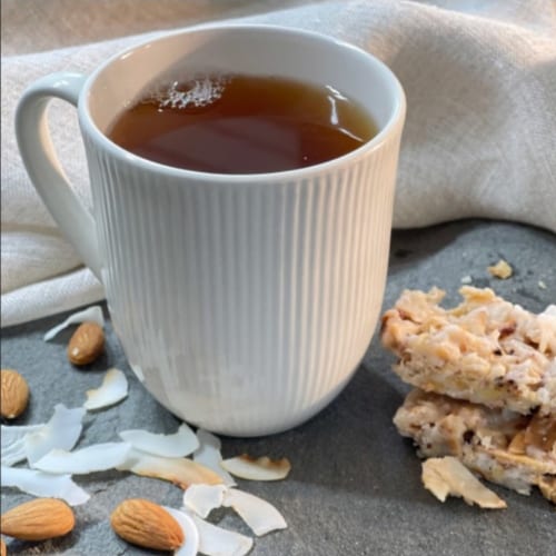 Bigelow Toasted Coconut Almond Bark Black Tea Perspective: back
