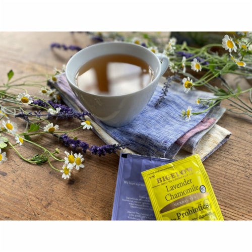 Bigelow® Lavender Chamomile Tea Bags Perspective: back