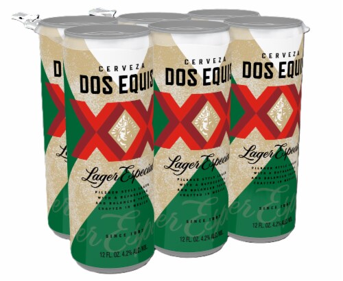 Dos Equis® Mexican Lager Craft Beer Perspective: back