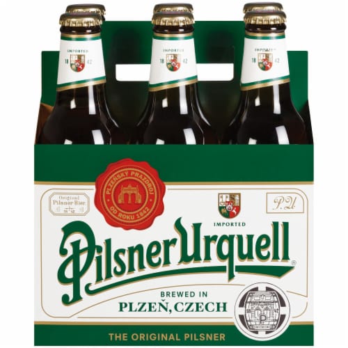 Pilsner Urquell Beer Perspective: back