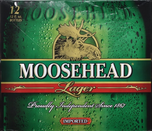 Moosehead Beer Perspective: back