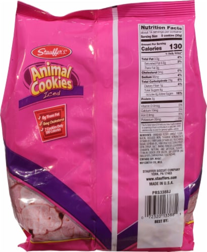 Stauffer's® Iced Animal Cookies Perspective: back