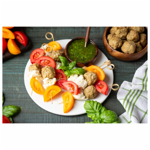 Shady Brook Farms® Fully Cooked Italian Style Turkey Meatballs Perspective: back