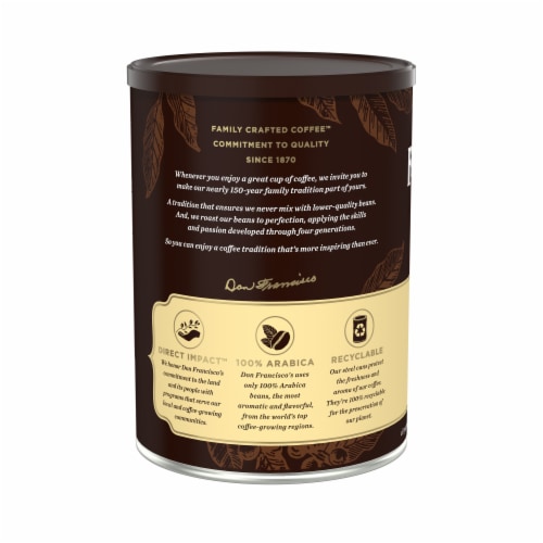 Don Francisco's® Vanilla Nut Medium Roast Ground Coffee Perspective: back