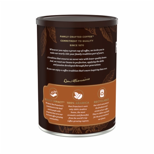 Don Francisco's® Coffee Cinnamon Hazelnut Medium Roast Ground Coffee Perspective: back
