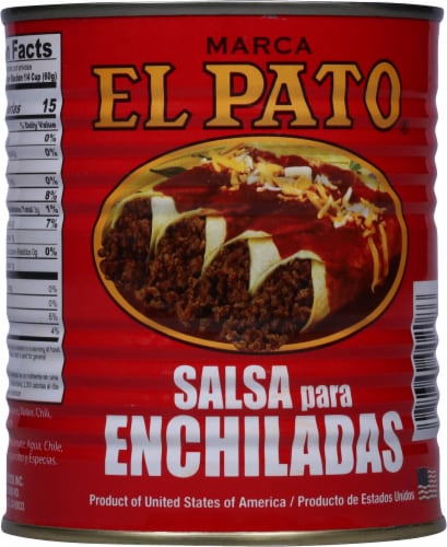 El Pato Enchilada Sauce Perspective: back