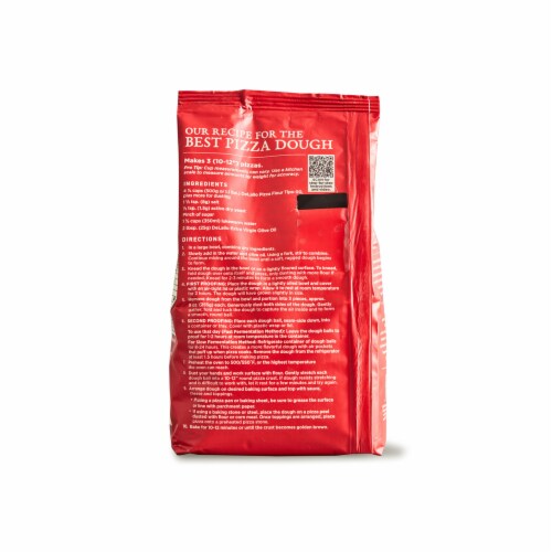 DeLallo® Organic Type 00 Pizza Flour Perspective: back
