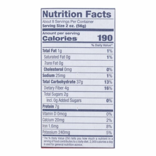 Delallo® Organic Whole Wheat Capellini Pasta Perspective: back