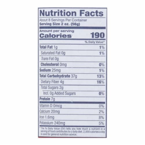 Delallo® Organic Whole Wheat Capellini Pasta Perspective: back