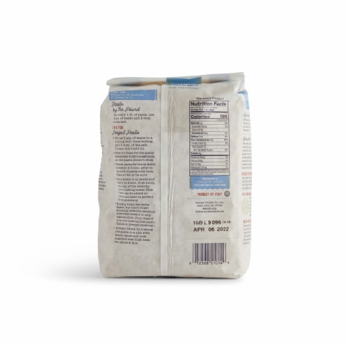 Delallo® Tortiglioni No. 20 Cut Pasta Perspective: back