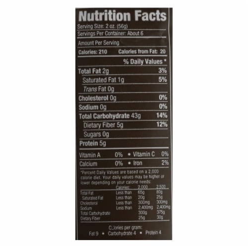 DeLallo Whole Grain Rice Fusilli No.27 Gluten Free Pasta Perspective: back