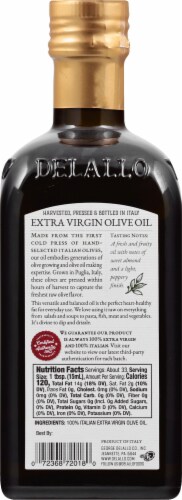 DeLallo Extra Virgin Olive Oil Perspective: back