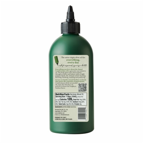 DeLallo Castelvetrano Extra Virgin Olive Oil Perspective: back