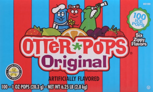 Otter Pops Original Ice Pops Perspective: back