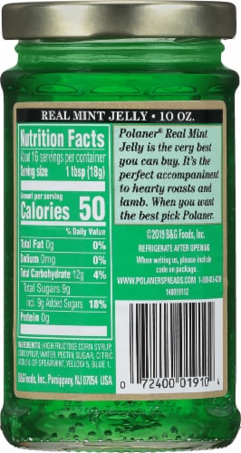 Polaner® Real Mint Jelly Perspective: back