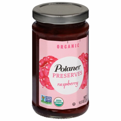 Polaner Organic Raspberry Preserves Perspective: back