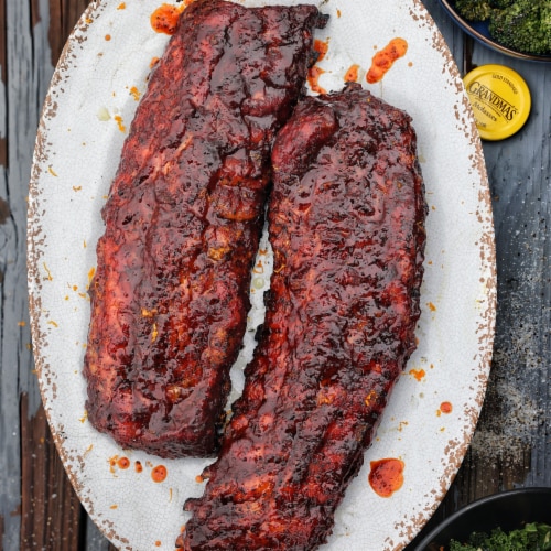 Grandma's Original Molasses, Gluten-Free, Non-GMO Perspective: back