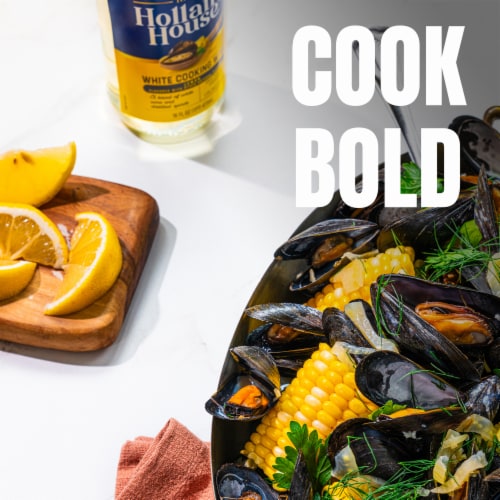 Holland House® White Cooking Wine with Lemon Perspective: back