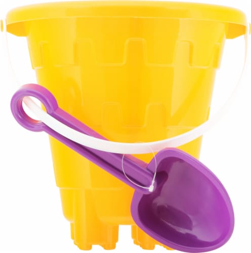 Amloid Beach Tools Castle Pail & Shovel Set - Assorted Perspective: back