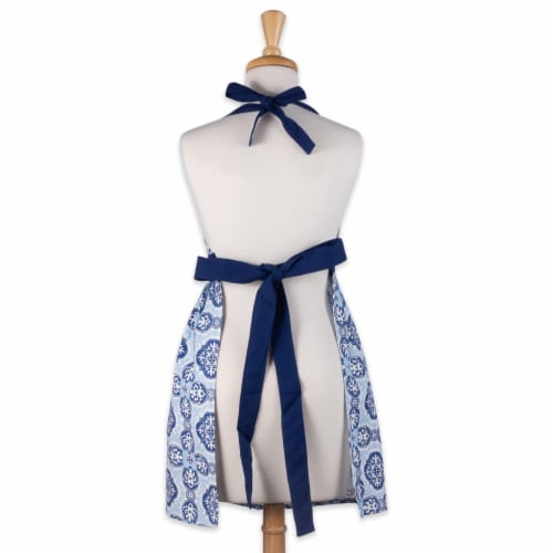 Design Imports CAMZ11599 Lagos Print Apron Perspective: back