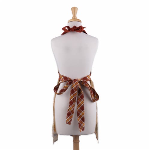 Design Imports CAMZ11667 Rise & Shine Print Apron Perspective: back