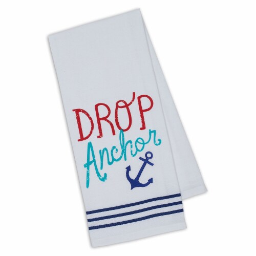 Dii Fresh Catch Dishtowel Set, 18X28", 3 Piece Perspective: back