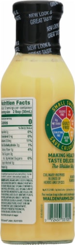 Walden Farms Honey Dijon Salad Dressing Perspective: back