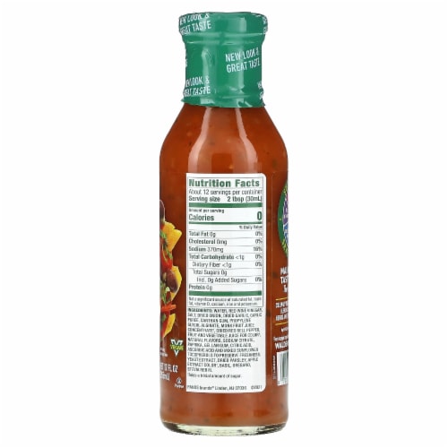 Walden Farms Zesty Italian Dressing - 12 fl oz (355 ml) Perspective: back
